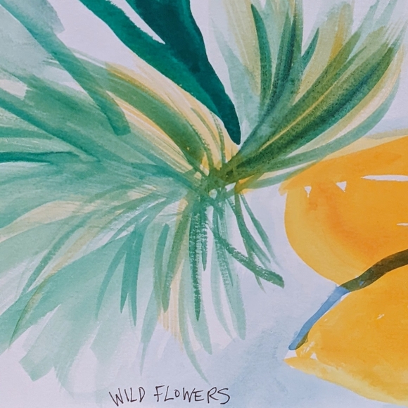 Original art signed Watercolor painting "Wildflowers" Fine Art - Picture 7 of 11